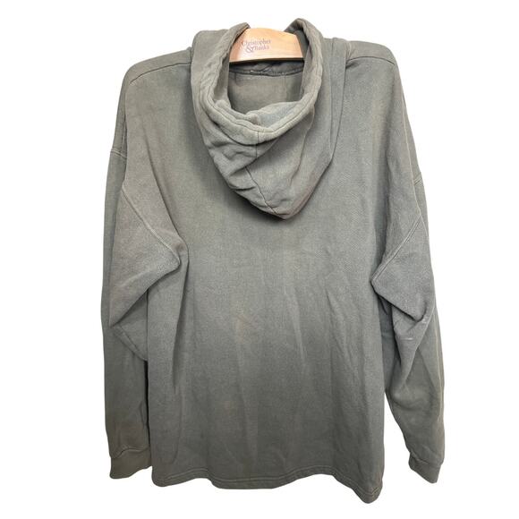 Vintage Guess Jeans USA Green 100% Cotton Size Large By Georges Marciano Hoodie - Picture 2 of 10